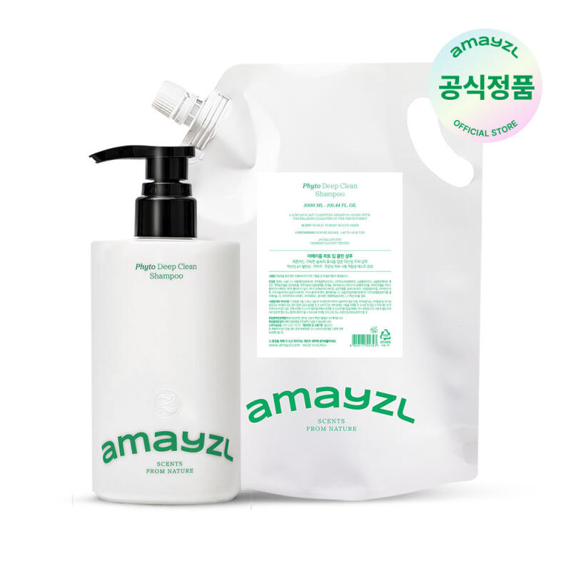 Phyto Deep Clean Shampoo 500ML + 3L Refill Set Shampoo 500ML+ 3L refill