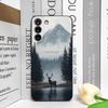 Vintage Forest Landscape Snow Mountain Scenery Phone Case for Honor Huawei 200 100 400 PRO 90 80 Lite Magic 8 7 6 5 Pro 5G Cover