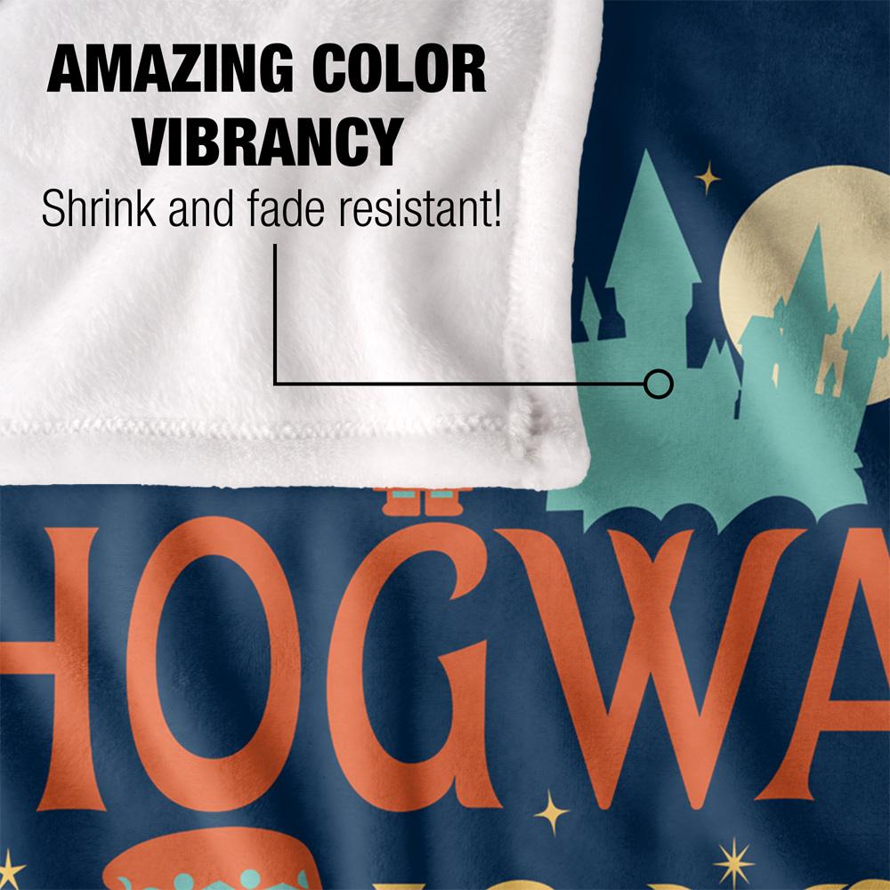 Harry Potter Hogwarts Is My Home Chibi Blanket