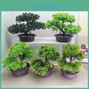 Artificial Pine Tree Indoor Decor Plastic Bonsai Home Office Gift