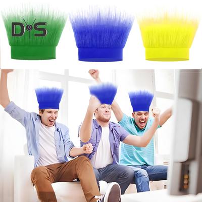 Haariges Kostüm-Stirnband, leeres Top-Design, Stirnband, Perücke, Dekor, elastisch, weich, Kopfbedeckung, Ball-Fan, Haar-Accessoire