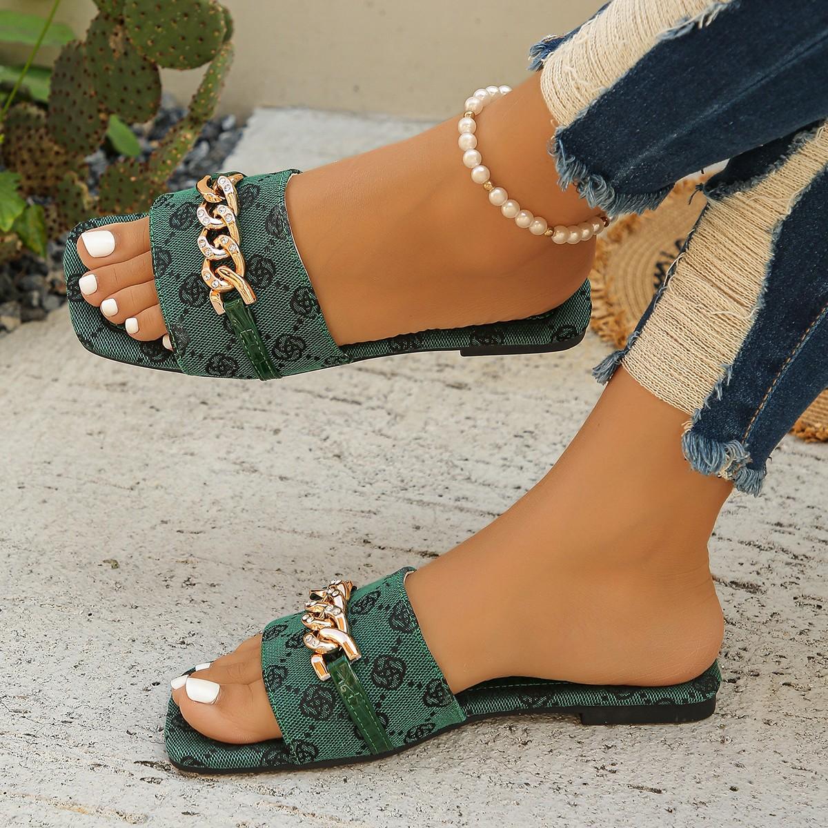 

Women Slippers 2024 Summer New Fashion Sandals Comfortable Breathable Outdoor Slippers Breathable Casual Beach Slides Women 36 серый
