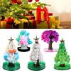 Colorful And Interactive 15cm Christmas Tree Toy With Snowflake Crystals For Children