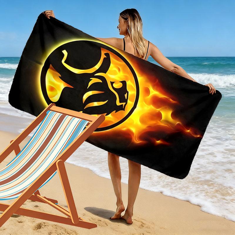 Holden Print Beach Towel, Large Soft Quick Dry Towel for Beach Camping Swimming