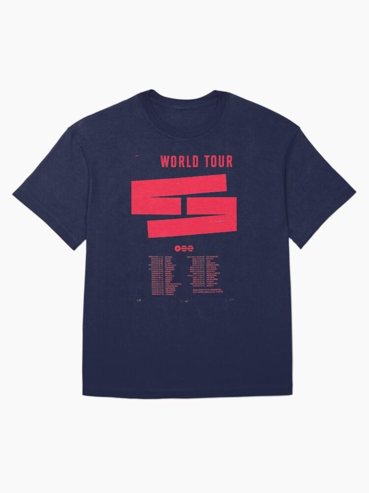 Arirang World Tour 2026 AYM Oversized Tričko Letní Pánské Dámské Luxusní Móda Street Wear Y2K Bavlněné Oversized Tričko
