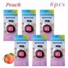 Long-Lasting Car Air Freshener Vent Clip Essential Oil Scented Odor Eliminator 0.14oz Alcohol-Free Fragrance for Fresh Car Smell