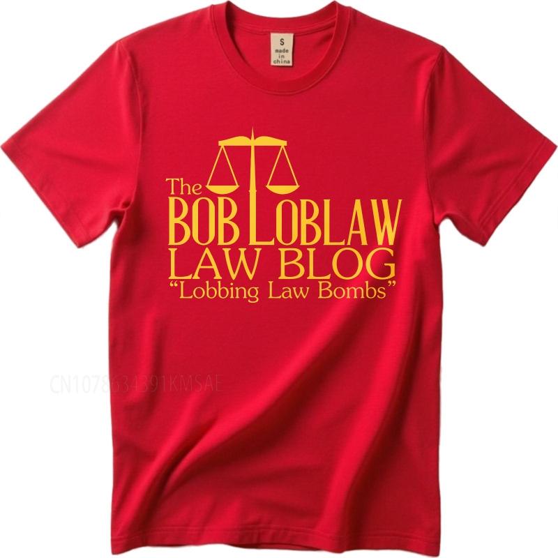 Black summer Teenagers tshirt The Bob Loblaw Law Blog Lobbing Law Bombs Short Sleeve Printed Oneck Tshirt cotton men top tees