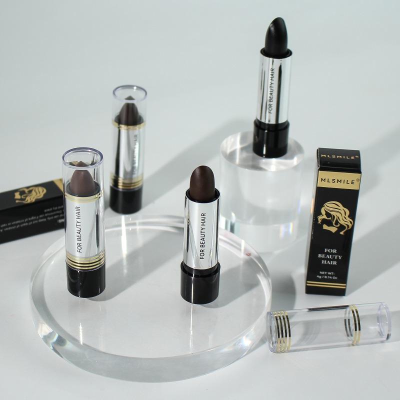 Disposable Hair Dye Pen To Cover Gray Hair To Black Hair Plant Lipstick Type Complementary Color Temporary Hair Coloring Hair Beauty