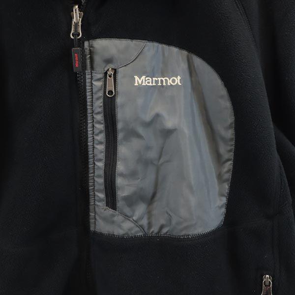 Marmot Fleece Jacket M Black Outdoors Men's Used