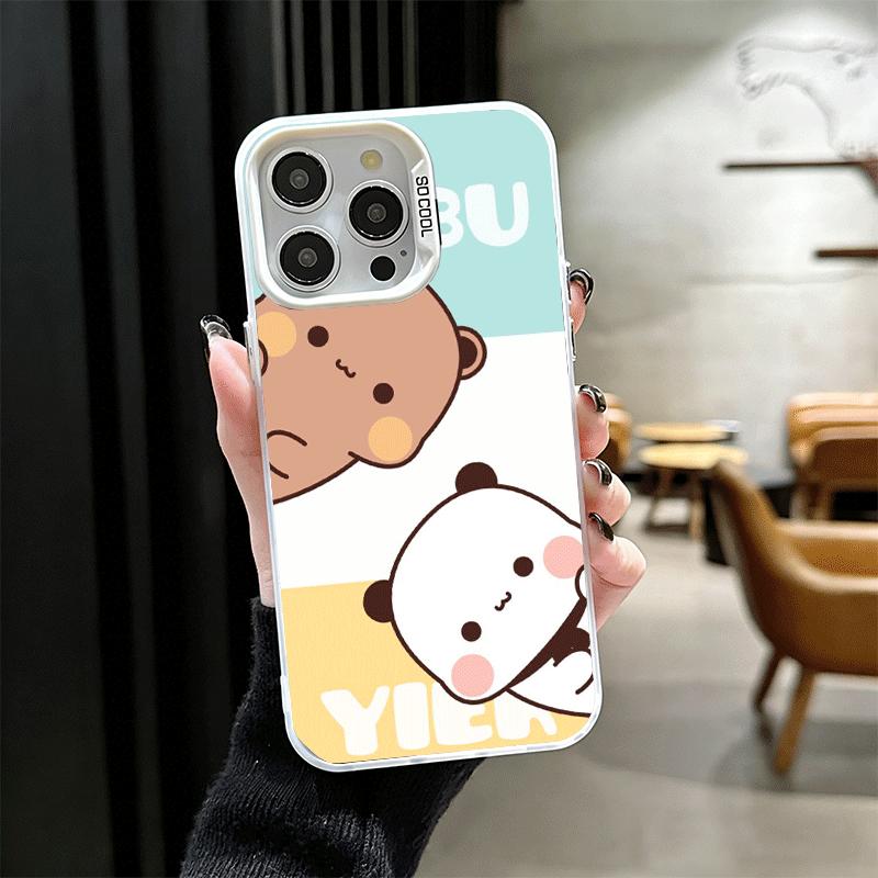 

Bubu Dudu Cartoon Cute Soft Phone Case for iPhone 15 16 17 Pro Max 17Air 16E 14 Plus 13 12 Mini Shockproof Cover Back Shell iPhone 17 Pro