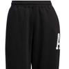 adidas Logo Print Elastischer Bund Bündchen Sporthose Damen Unterteile Schwarz IB2723