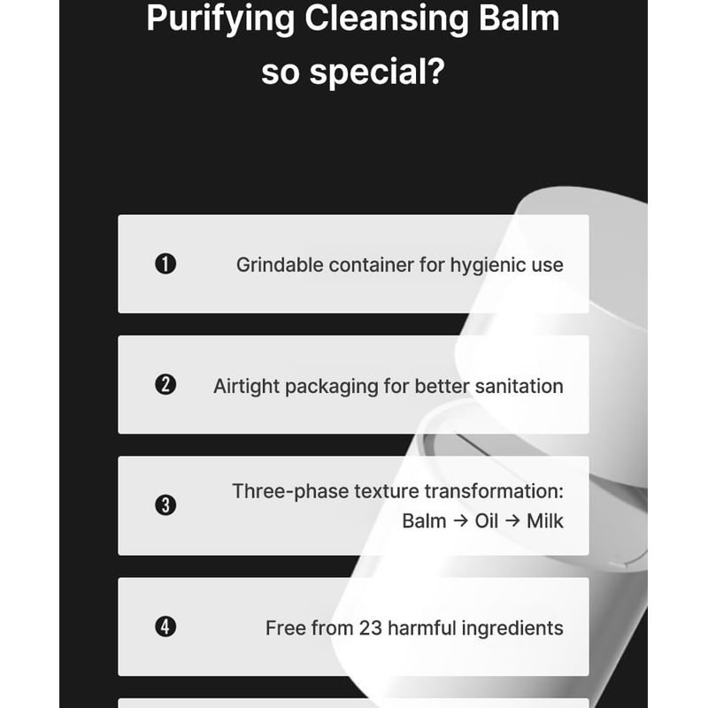 celimax - Dual Barrier Purifying Cleansing Balm