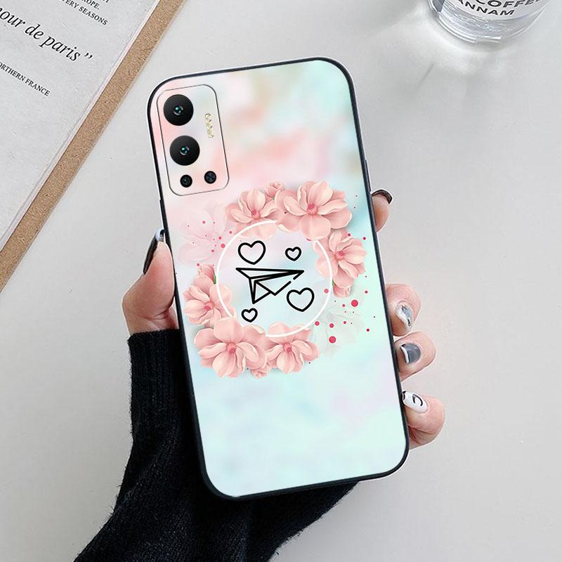 

For Infinix Hot 12 Cases X6817 Soft TPU Silicone Lovely Back Cover for Infinix Hot 12i Hot12 Pro Phone Case Fundas Bumper Coque Infinix Hot 12 Pro