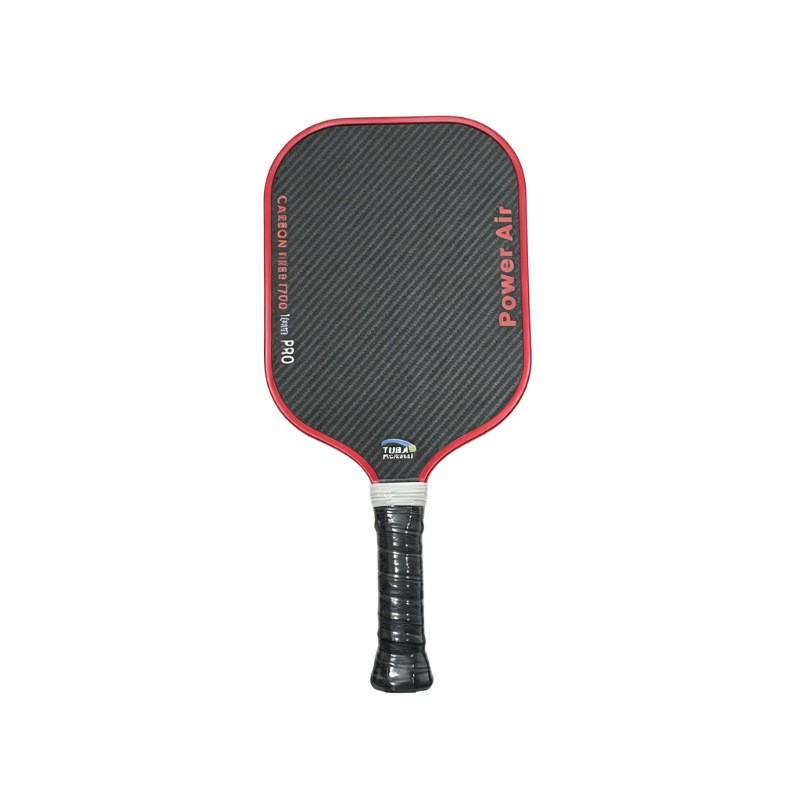 Professional Pickleball Paddle Carbon Fiber T700 Heat-Pressed One-Piece Construction Sandblasted Surface USAPA Approved