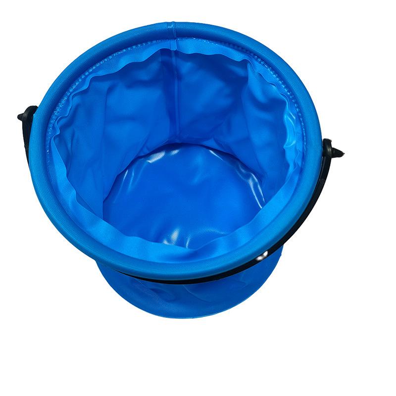 Portable Folding Water Bucket for Brush Cleaning, Outdoor Art, Children's Painting, and Graffiti