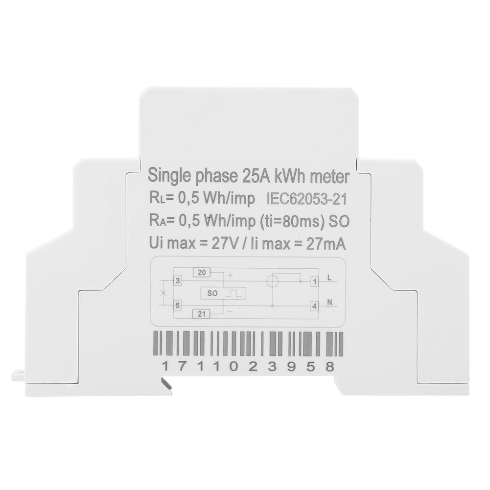 220V DDS5188 LCD Digital Din Rail Electric Meter 525A For Kilowatt Hour Kwh Meter