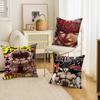 Anime Baki The Grappler Pillow Covers Cartoon Sofa Decorative Home Doublesided Printing Short Plush Cute Cushion Cover
