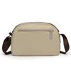 Solid Color Nylon Bag Women's Large Capacity Shoulder Crossbody Bag