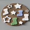 Christmas Stocking Silicone Mould Silicone Christmas Pendant Mold Decorative Silicone Mold Christmas Themed For Art Project