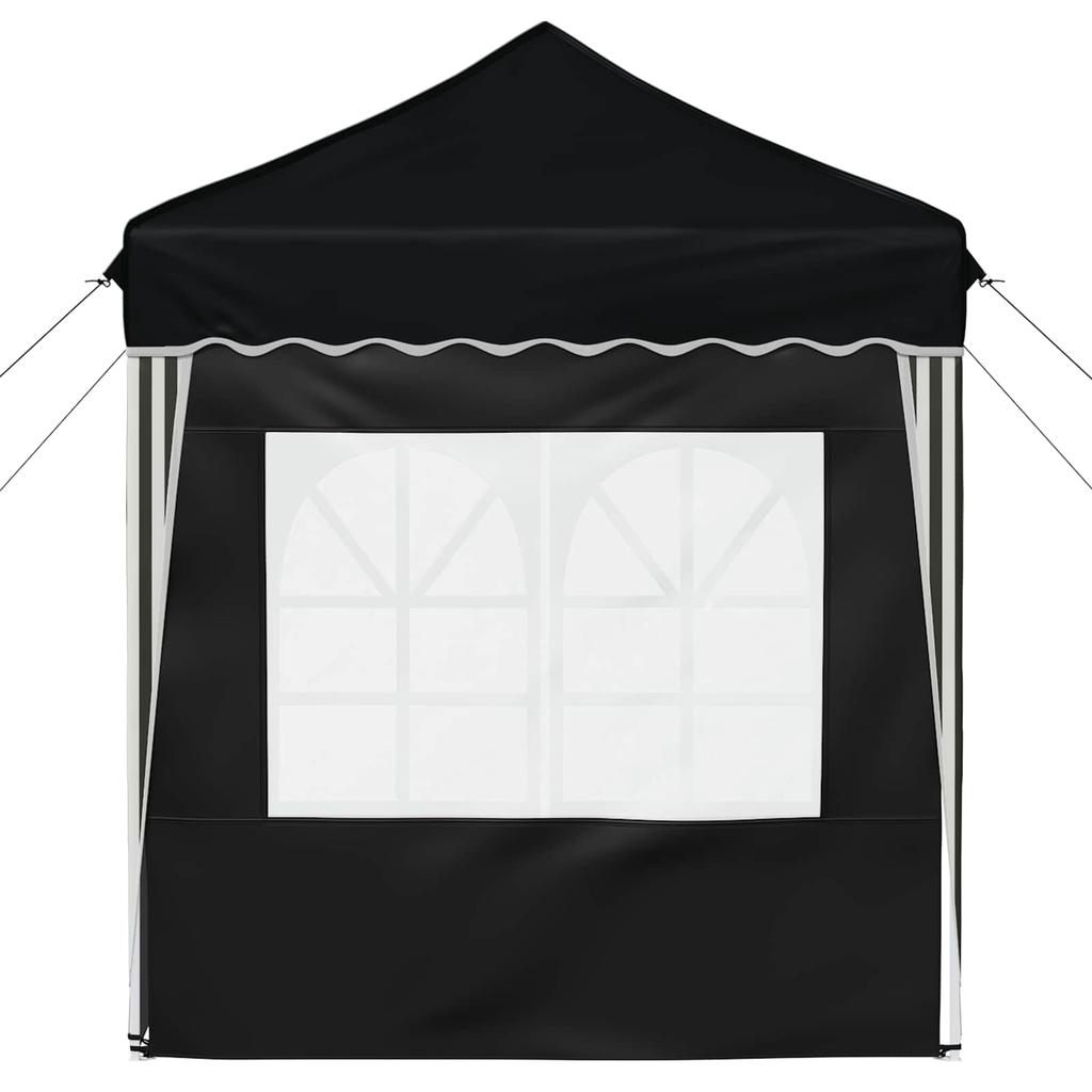 Pop Up Party Tent 195 X 195 X 245 Cm Anthracite Oxford Fabric