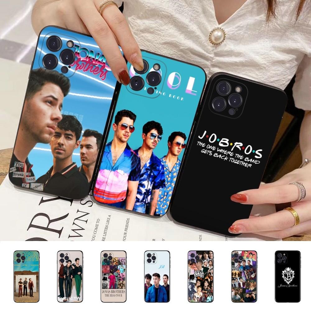 Band J-Jonas B-Brothers Phone Case Silicone Soft for iphone 16 15 14 13 12 11 Pro Mini XS MAX Plus X Cover