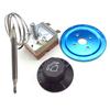 Temperature Rotary switch Controller 30-110 degree Celsius Adjustable Temperature Control Switch Capillary Thermostat 16A