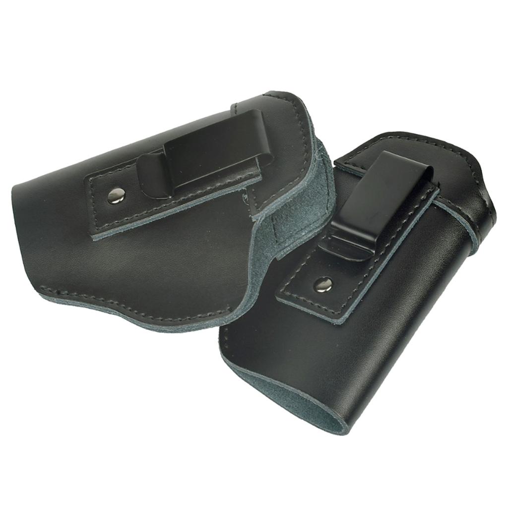 Leder Verdecktes Trageholster Outdoor Taktisches Jagdholster Linke/Rechte Hand Pistolenholster für Männer und Frauen