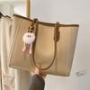 Chic Retro Pu Tote Bag For Fall 2023 Fashionable And Simple Shoulder Bag For Everyday Use