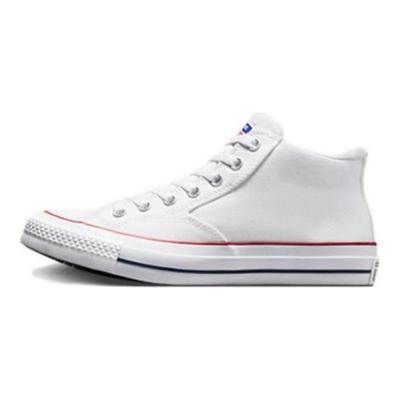 Chuck Taylor All Star Mid Malden Street - Beyaz Unisex Spor Ayakkabı Kırmızı Mavi A00812C