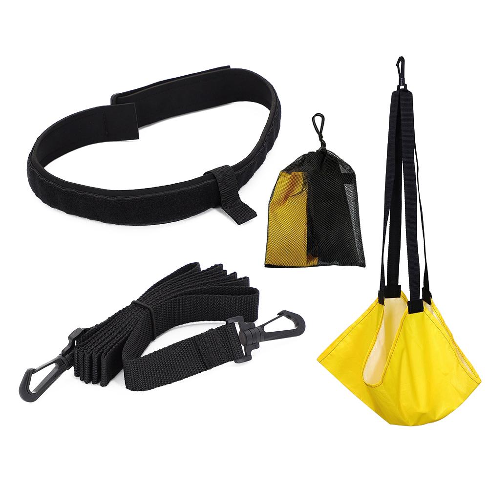 Парашют для плавания с сопротивлением, вращающийся парашют для плавания, приклеиваемый, регулируемый фреатический материал, спортивное тренировочное оборудование