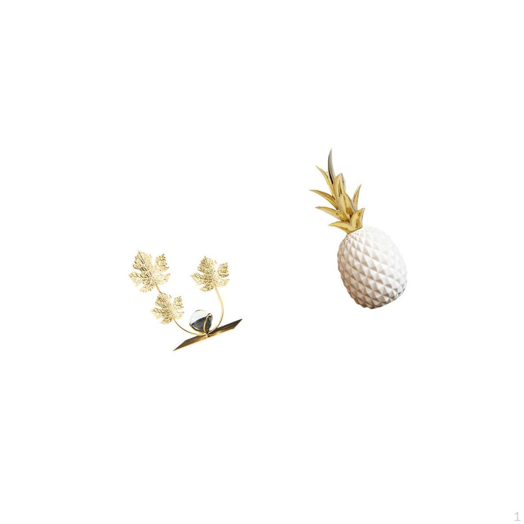 y Pineapple Statue Bookshelf Sculpture Birthday Housewarming Gift Bedroom Holiday Decorative Desktop