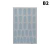 French Manicure Strip Nail Forms Fringe Tip Guides Sticker Diy Wavy Line Nail Art Tips Guides Stickers Stencil Decoration Tool