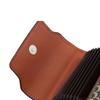 PU leather Houndstooth Card Bag Card Pocket Short Wallet Mini Card Holders Clutch  Female