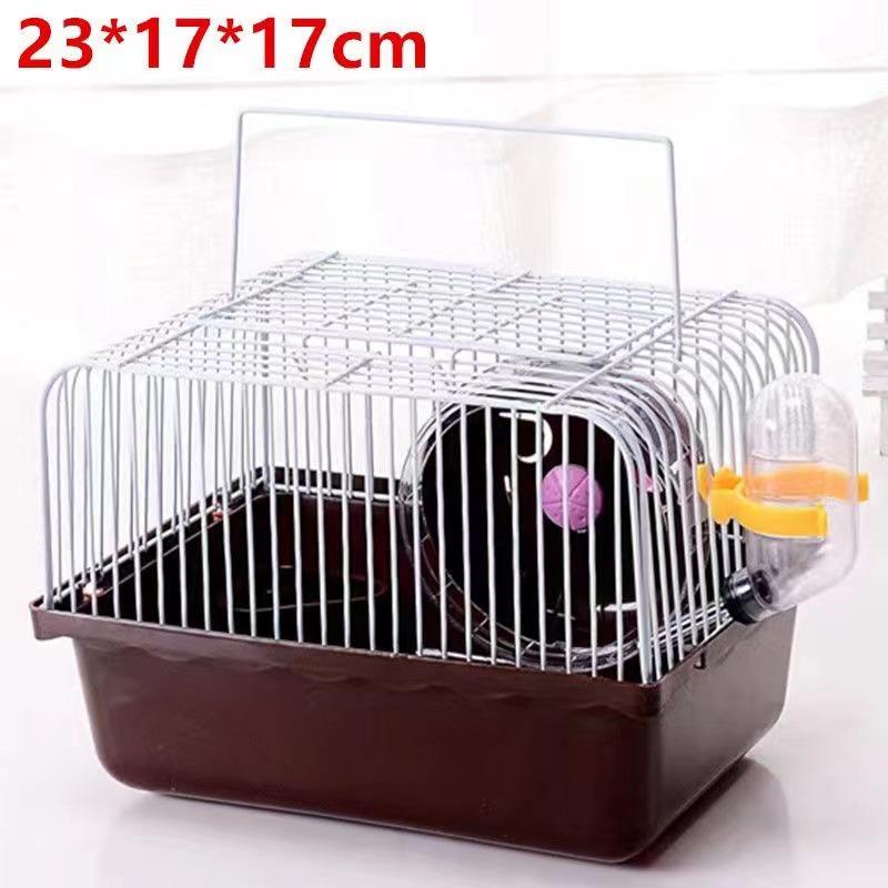 

Портативная пасторальная клетка для хомяка: Однослойный переносчик для солнечного света и инкубатор