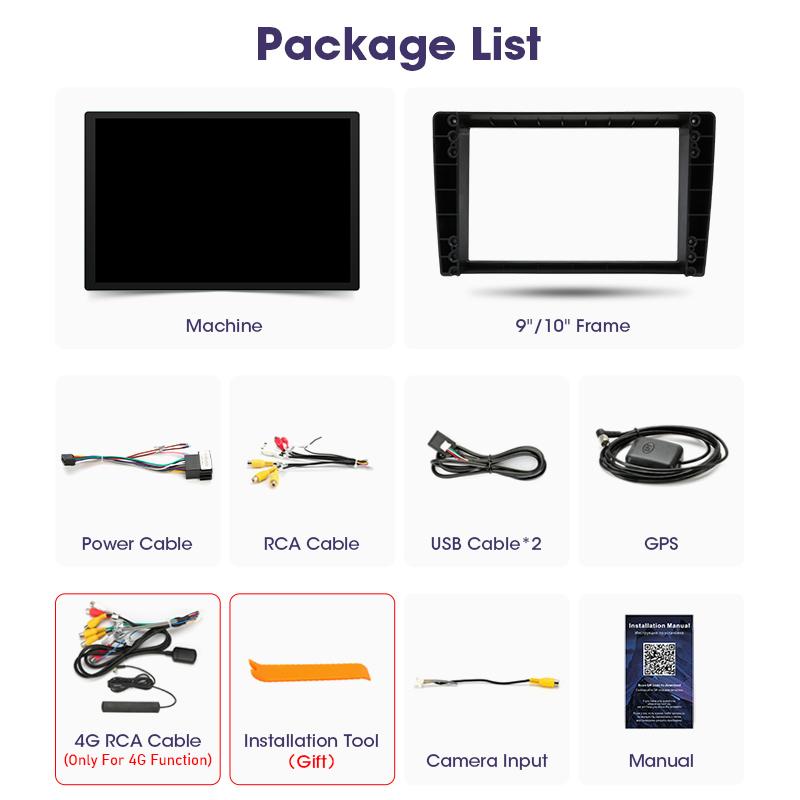 Universal 13" QLED 2 Din Android 12 Car Radio For Nissan Kia Honda Toyota Stereo Multimedia Video Player 1920*1200P Carplay Auto