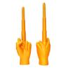 3D Printed Retractable Middle Finger Telescopic Middle Finger Figurine Stress Relief Toy Home Office Living Room Desktop Decoration Ornament Gag Gift