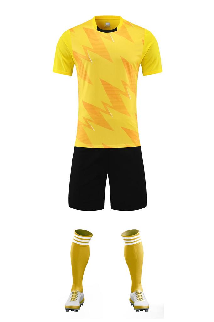 Football Suit Jersey Adult Short-Sleeved Training Jersey Children'S Football Jersey