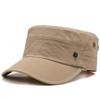 Spring Summer Outdoor Cycling Driving Hiking Fihing Sunhade Breathable Flat Top Military Cool Hat