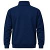 Sweat Homme Col Montant Demi-Zip – Molleton 290 g/m² - Bleu