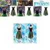 Frozen Adult Princess Dress Anna Holiday Costume Performance Dress Anna Princess Dress
