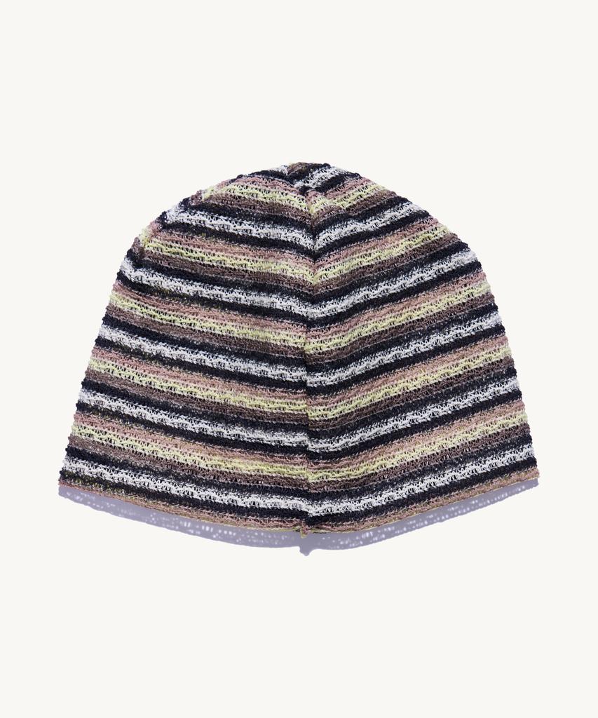 NOT NEW Summer Nn Label Pattern Beanie Gray