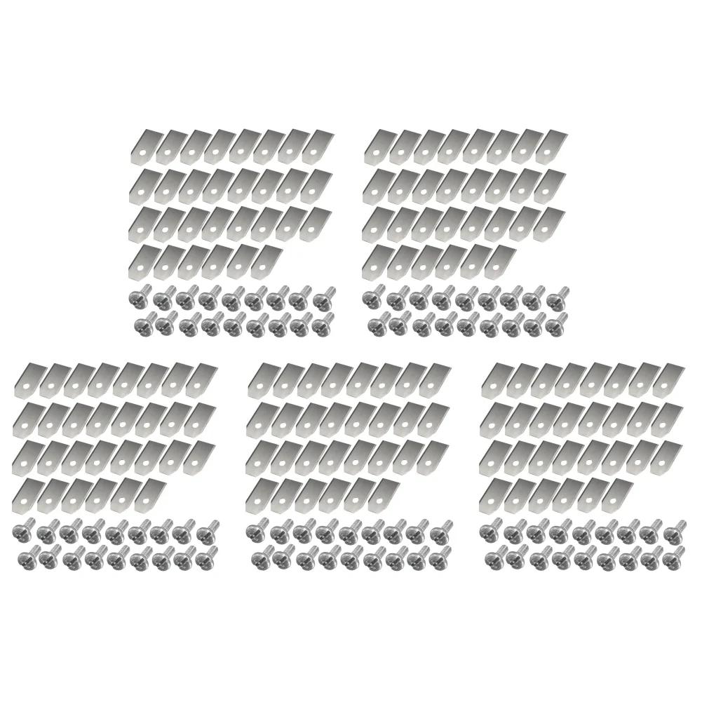 30-150PCS Trimmer Blade Lawn Mower Grass Replacement Trimmer Cutter Piece For Husqvarna Automower/Gardena Robotic 35*18*0.75mm