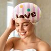 2PCS Comfortable Hair Protection Cap Reusable Bath Cap Practical Hair Caps  Shower Use