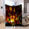 classic game World of Warcraft Frozen Throne blanket Soft and portable four season home bed, sofa blanket, office travel, lunch break, warm blanket Y5