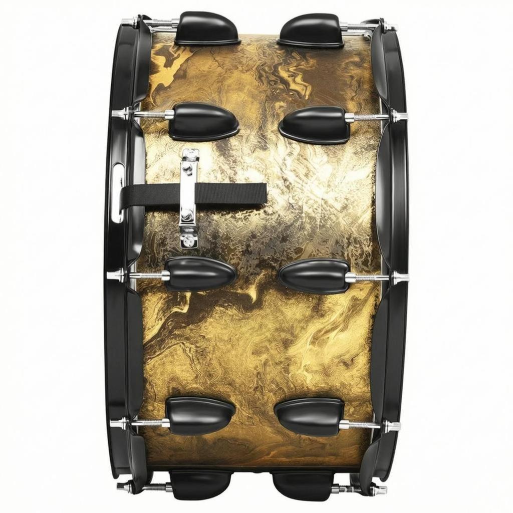 14 X 8 Inch Snare Drum 10 Lugs Percussion Instrument Drumsticks Included