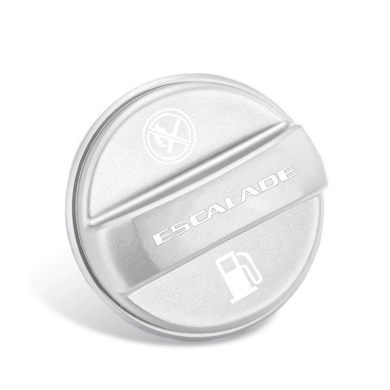 Aluminum Alloy Fuel Tank Cap Cover Decorative Shell For Cadillac ESCCALADE Logo Exterior Car Styling Modification Accessories