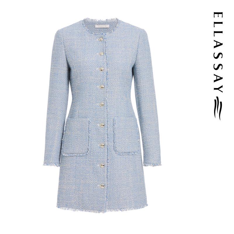 ELLASSAY 2025 Autumn EWB363Y01400 Cotton Blend Long-Sleeve Dress