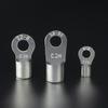 CJH RNB5.5-8/10/12 Red Copper Terminals, 0.9mm Thick, 1000 Pcs, Cold Press Round Bare Copper Lug