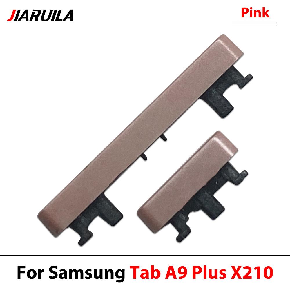 11sets Power Volume Side Button Switch Control Key For Samsung Tab A9 Plus A11 Plus T111 T111 Volume Button + Power ON / OFF