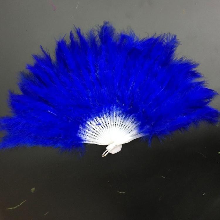 Folding Feather Fan Handheld Fairy Fan Children Adult Costume Wedding